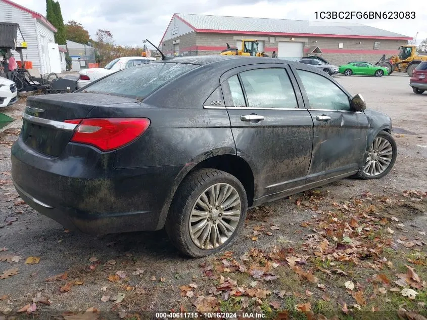 2011 Chrysler 200 Limited VIN: 1C3BC2FG6BN623083 Lot: 40611715