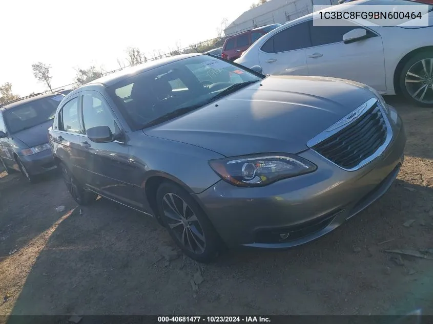 2011 Chrysler 200 S VIN: 1C3BC8FG9BN600464 Lot: 40681477