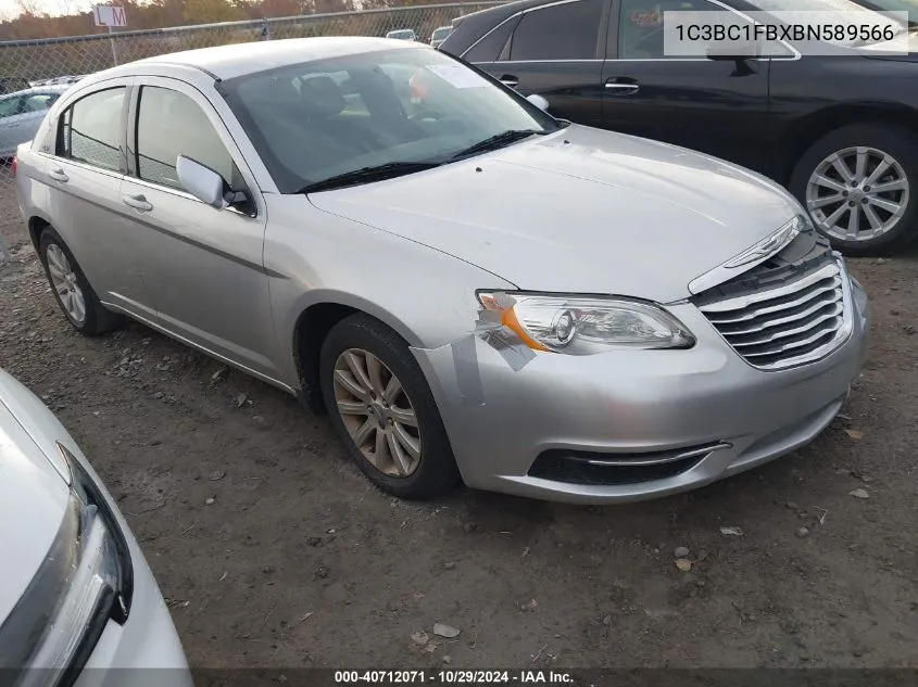 1C3BC1FBXBN589566 2011 Chrysler 200 Touring