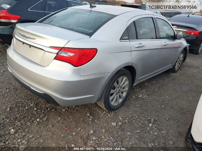 2011 Chrysler 200 Touring VIN: 1C3BC1FBXBN589566 Lot: 40712071