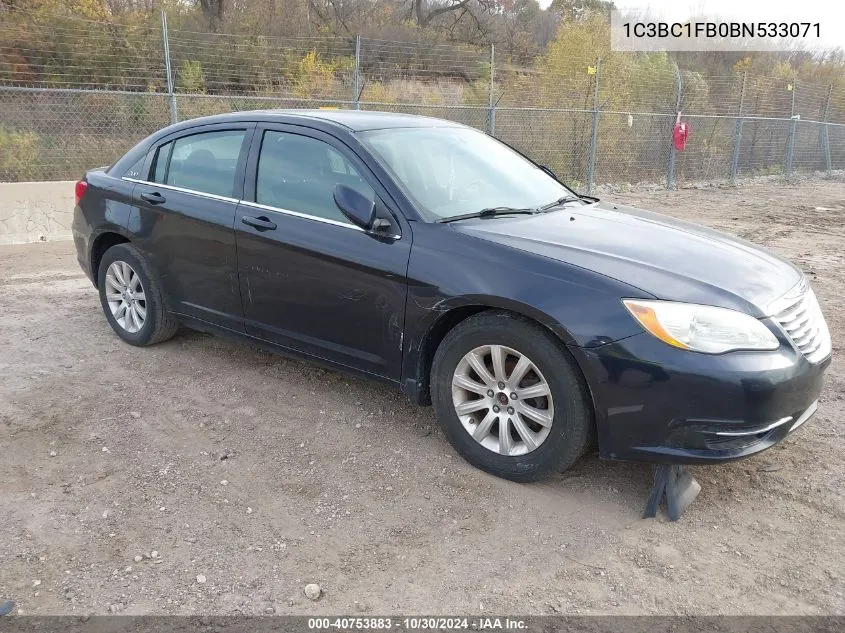 2011 Chrysler 200 Touring VIN: 1C3BC1FB0BN533071 Lot: 40753883