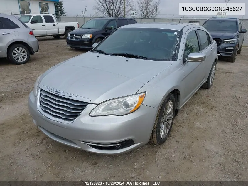 2012 Chrysler 200 Limited VIN: 1C3CCBCG0CN245627 Lot: 12128923