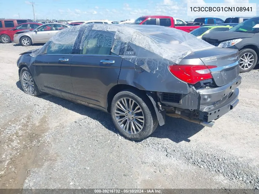 1C3CCBCG1CN108941 2012 Chrysler 200 Limited