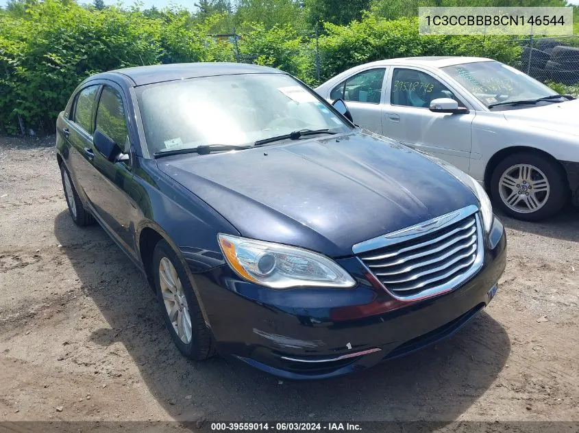 1C3CCBBB8CN146544 2012 Chrysler 200 Touring