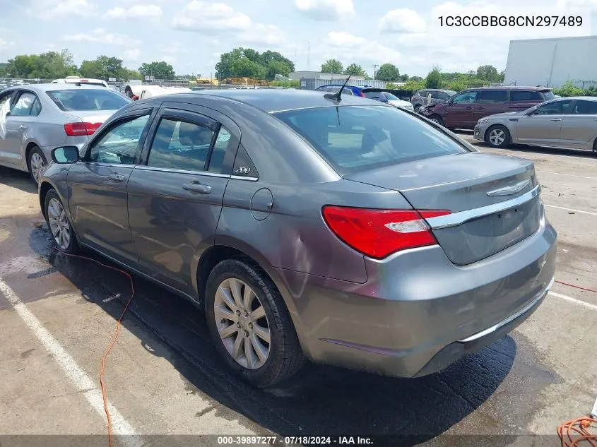 2012 Chrysler 200 Touring VIN: 1C3CCBBG8CN297489 Lot: 39897277