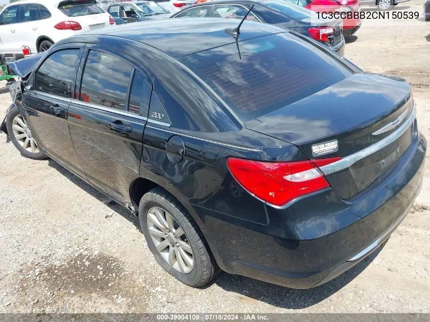 1C3CCBBB2CN150539 2012 Chrysler 200 Touring