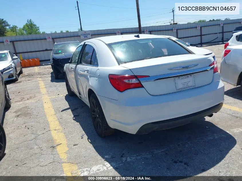 1C3CCBBB9CN104657 2012 Chrysler 200 Touring