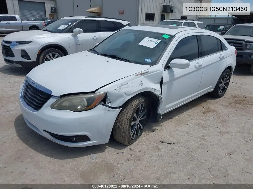 1C3CCBHG5CN213460 2012 Chrysler 200 S