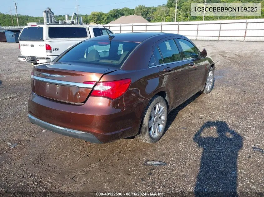 2012 Chrysler 200 Touring VIN: 1C3CCBBB9CN169525 Lot: 40122590