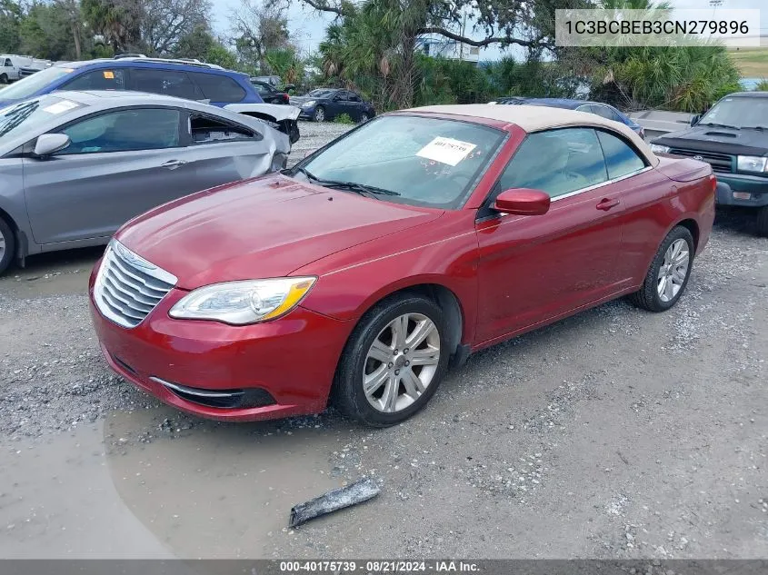 1C3BCBEB3CN279896 2012 Chrysler 200 Touring