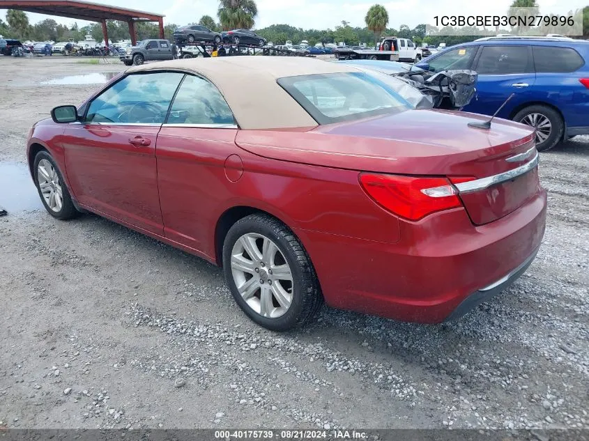 1C3BCBEB3CN279896 2012 Chrysler 200 Touring