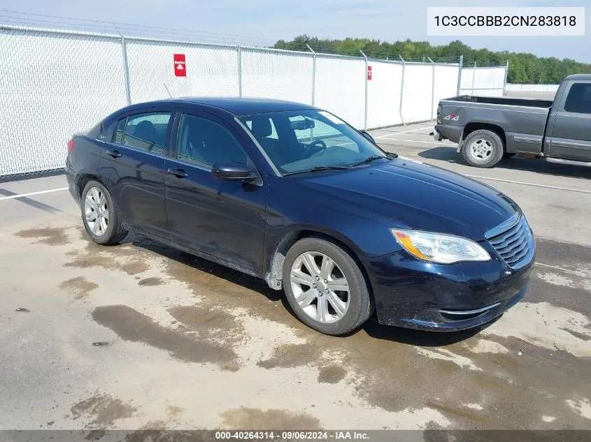 2012 Chrysler 200 Touring VIN: 1C3CCBBB2CN283818 Lot: 40264314