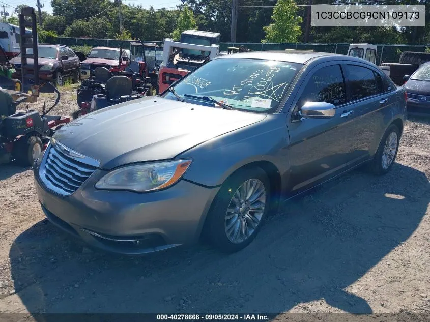 2012 Chrysler 200 Limited VIN: 1C3CCBCG9CN109173 Lot: 40278668