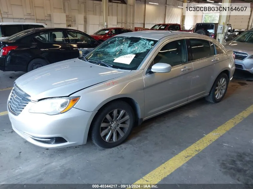 2012 Chrysler 200 Touring VIN: 1C3CCBBG3CN164607 Lot: 40344217