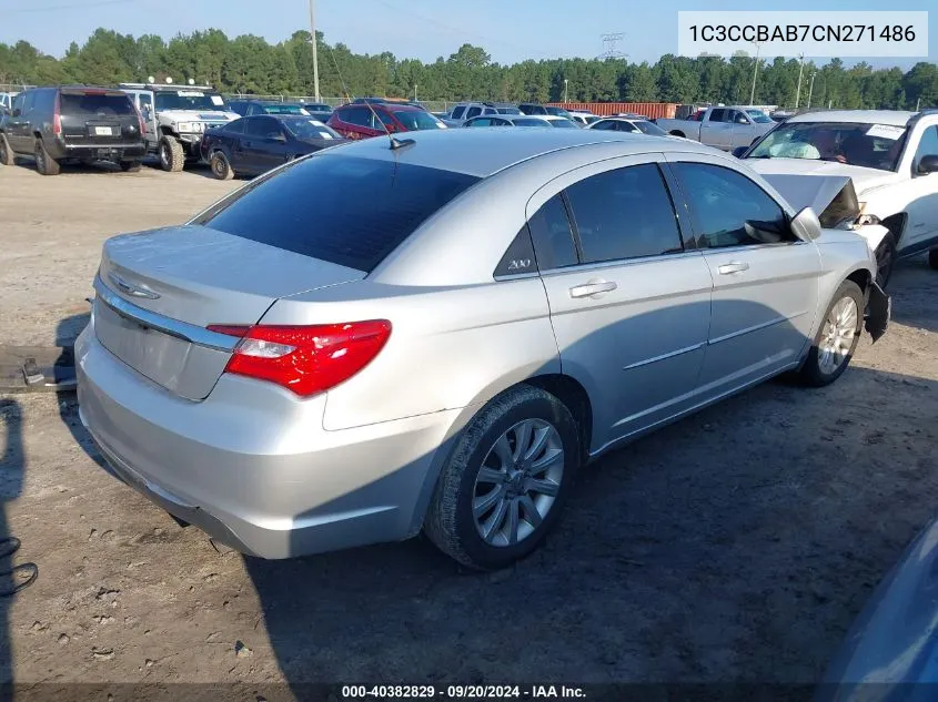 1C3CCBAB7CN271486 2012 Chrysler 200 Lx