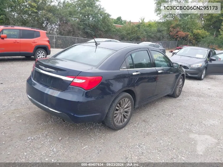 1C3CCBCG6CN295173 2012 Chrysler 200 Limited