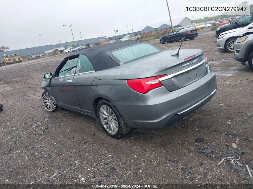 1C3BCBFG2CN279947 2012 Chrysler 200 Limited