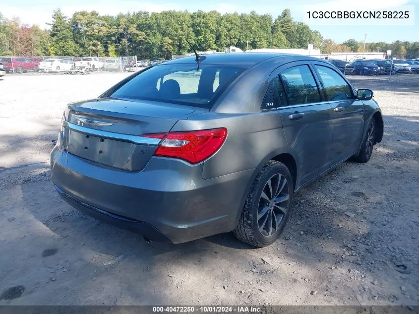 1C3CCBBGXCN258225 2012 Chrysler 200 Touring