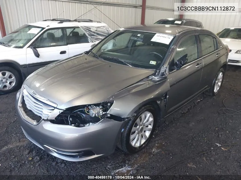 1C3CCBBB9CN112872 2012 Chrysler 200 Touring