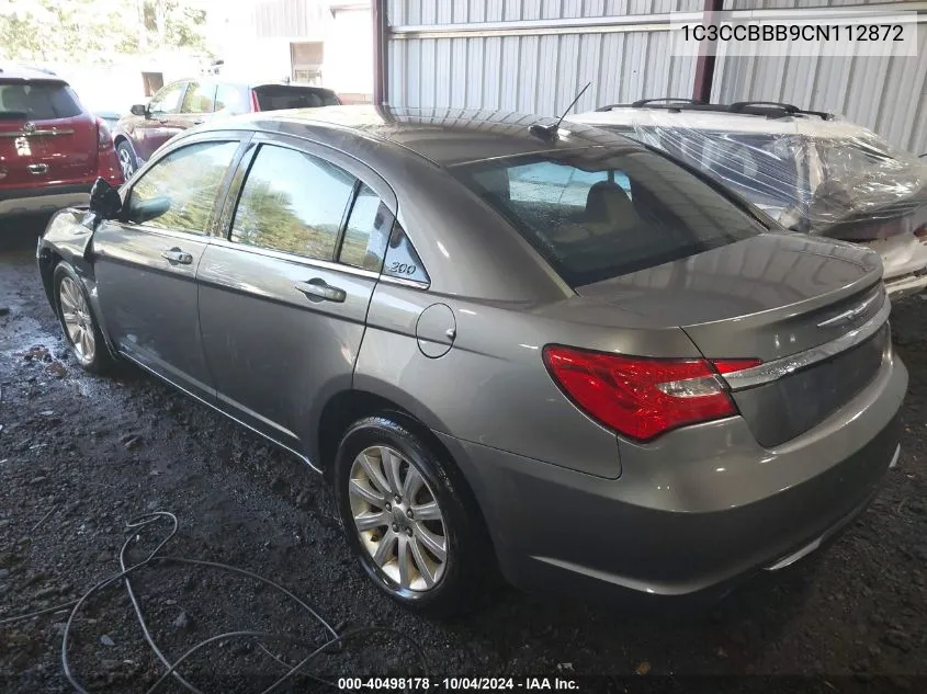 1C3CCBBB9CN112872 2012 Chrysler 200 Touring