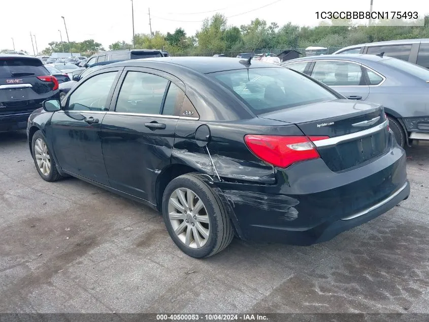 1C3CCBBB8CN175493 2012 Chrysler 200 Touring