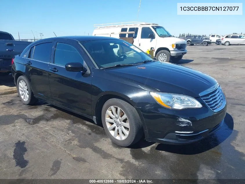 1C3CCBBB7CN127077 2012 Chrysler 200 Touring