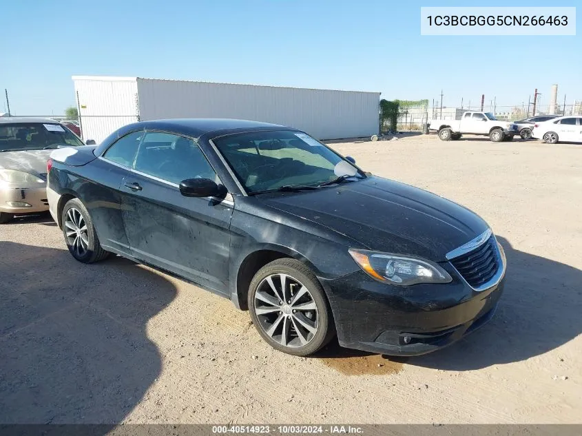 2012 Chrysler 200 S VIN: 1C3BCBGG5CN266463 Lot: 40514923