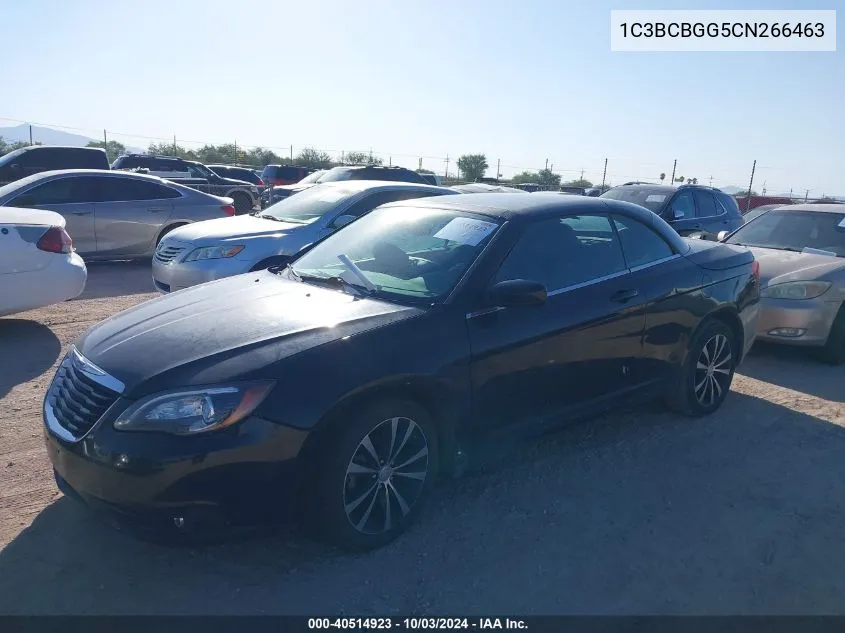 1C3BCBGG5CN266463 2012 Chrysler 200 S