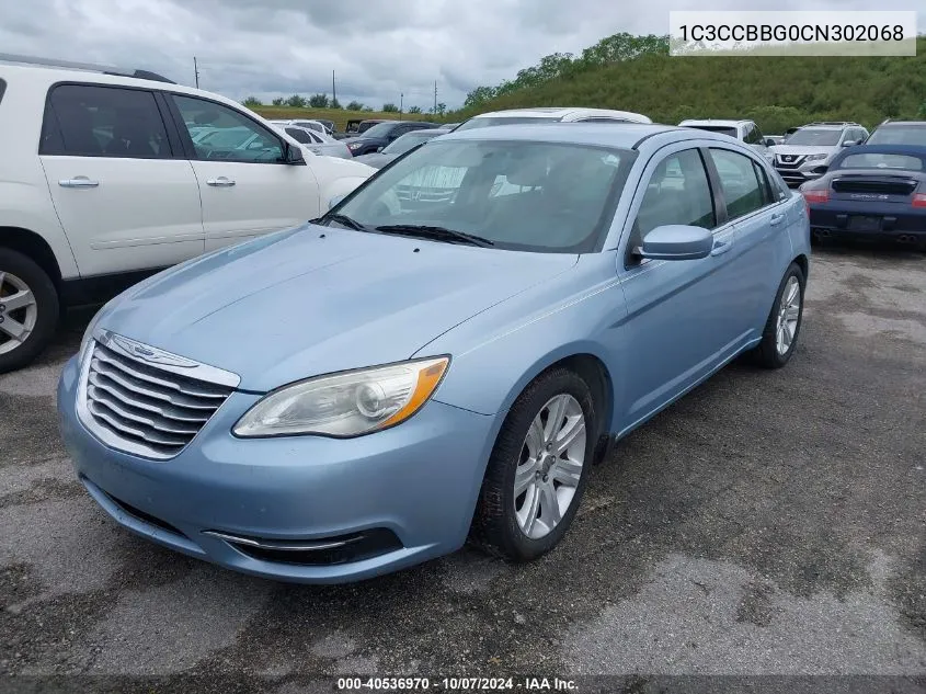 1C3CCBBG0CN302068 2012 Chrysler 200 Touring