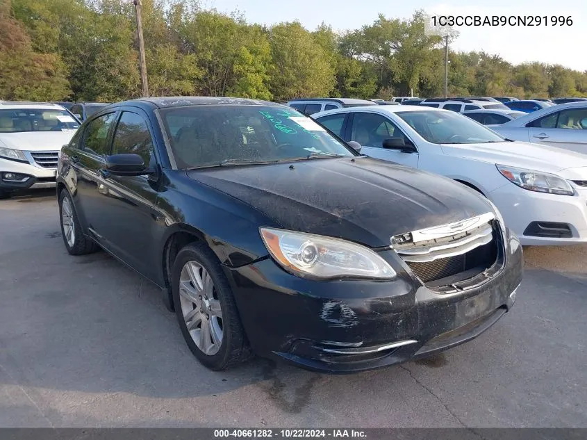 2012 Chrysler 200 Lx VIN: 1C3CCBAB9CN291996 Lot: 40661282