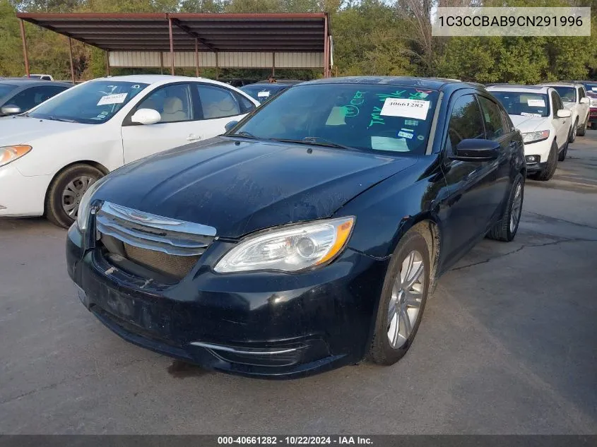 2012 Chrysler 200 Lx VIN: 1C3CCBAB9CN291996 Lot: 40661282