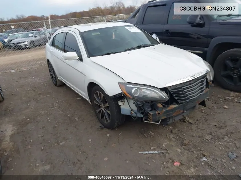 2012 Chrysler 200 S VIN: 1C3CCBHG1CN234807 Lot: 40845597