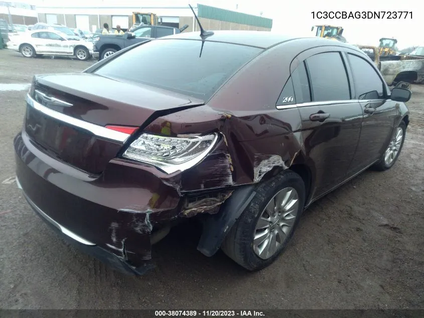 1C3CCBAG3DN723771 2013 Chrysler 200 Lx