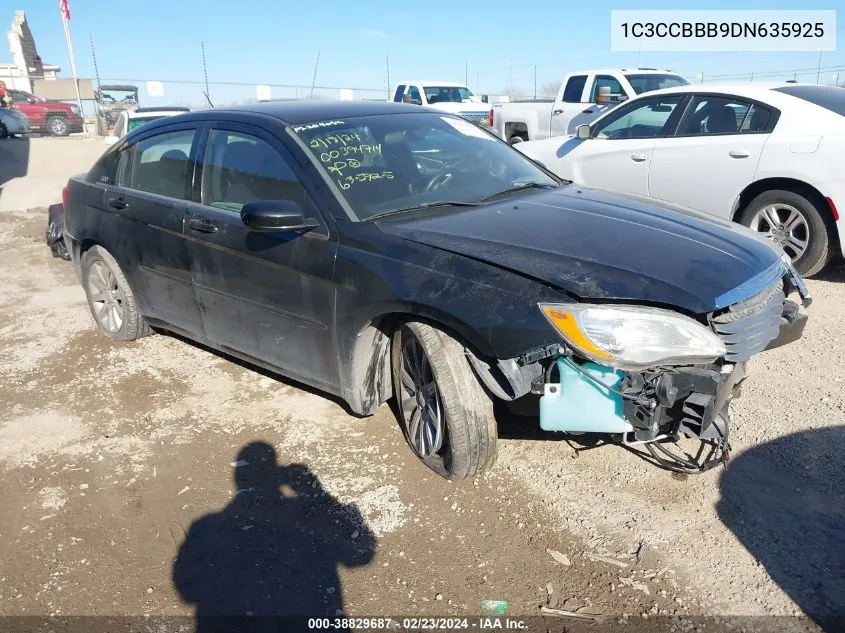 1C3CCBBB9DN635925 2013 Chrysler 200 Touring