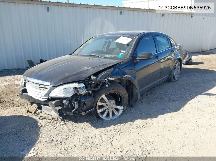 1C3CCBBB9DN635925 2013 Chrysler 200 Touring