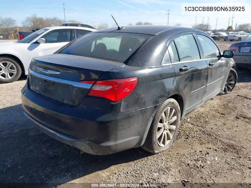 1C3CCBBB9DN635925 2013 Chrysler 200 Touring