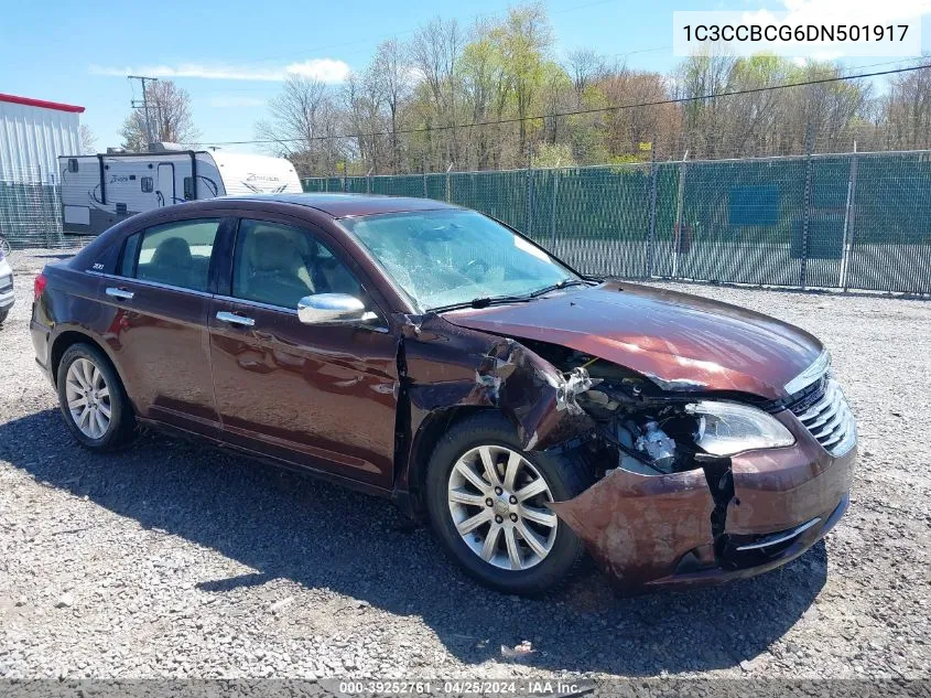 2013 Chrysler 200 Limited VIN: 1C3CCBCG6DN501917 Lot: 39252761