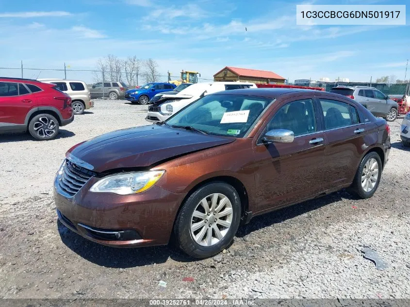 1C3CCBCG6DN501917 2013 Chrysler 200 Limited