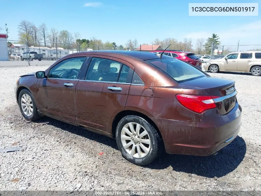 1C3CCBCG6DN501917 2013 Chrysler 200 Limited