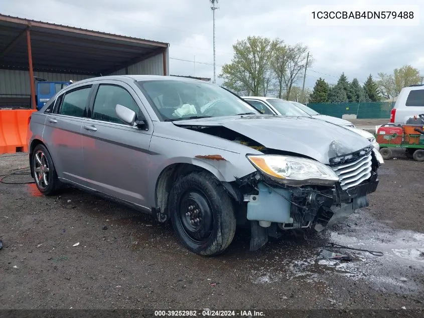 2013 Chrysler 200 Lx VIN: 1C3CCBAB4DN579488 Lot: 39252982