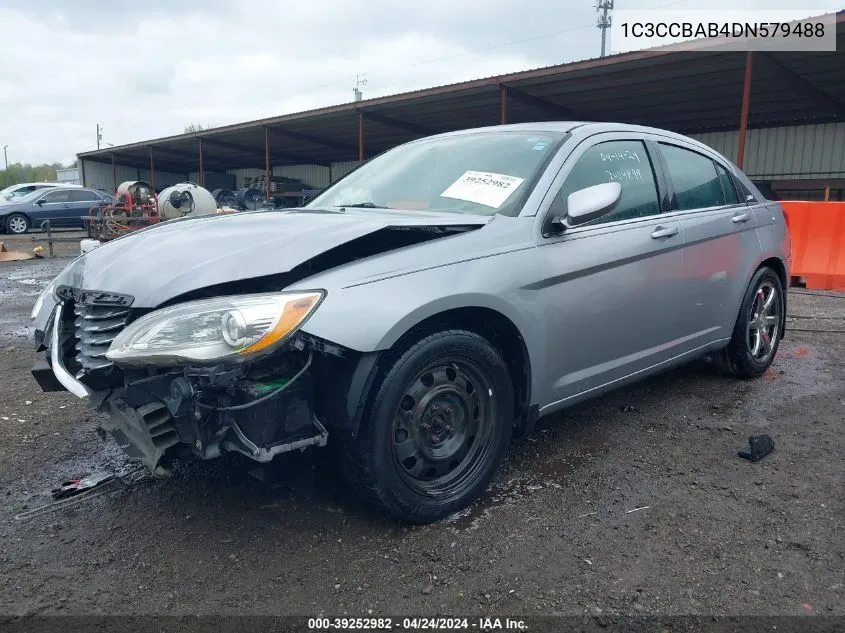 2013 Chrysler 200 Lx VIN: 1C3CCBAB4DN579488 Lot: 39252982