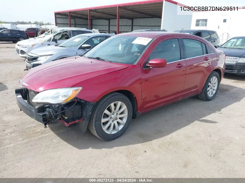 2013 Chrysler 200 Touring VIN: 1C3CCBBB7DN629511 Lot: 39272123