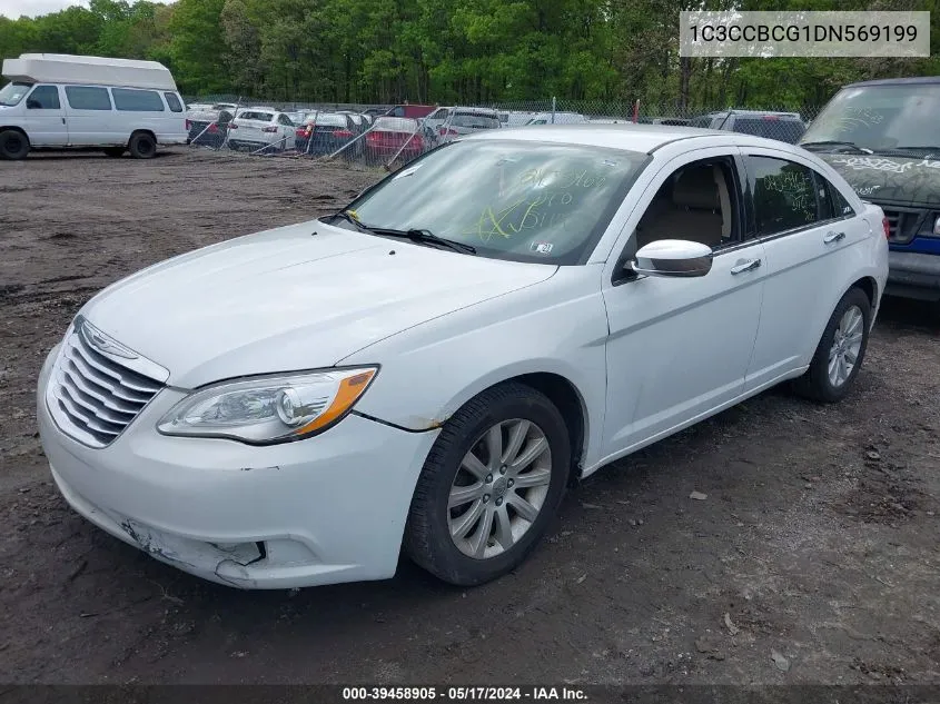 1C3CCBCG1DN569199 2013 Chrysler 200 Limited