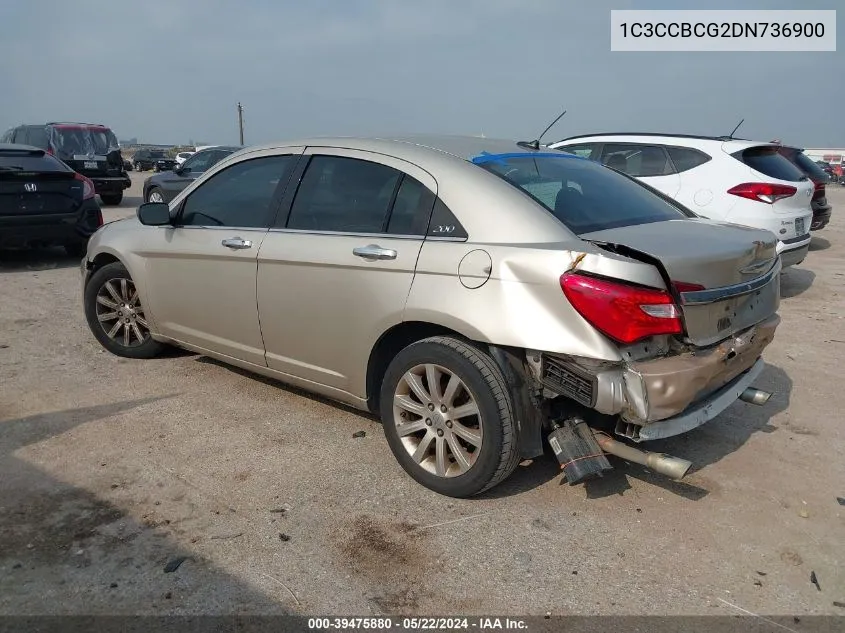 1C3CCBCG2DN736900 2013 Chrysler 200 Limited