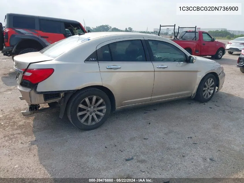 1C3CCBCG2DN736900 2013 Chrysler 200 Limited