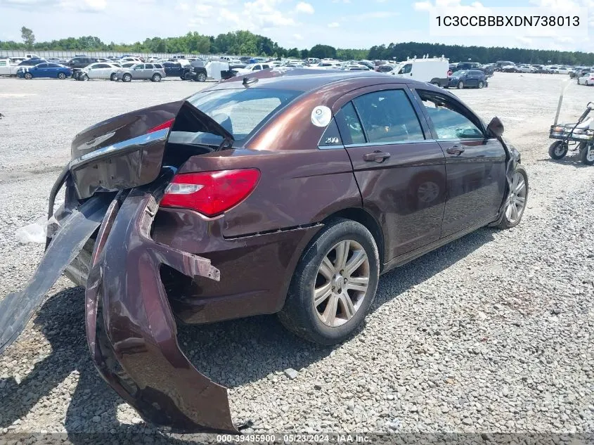 1C3CCBBBXDN738013 2013 Chrysler 200 Touring