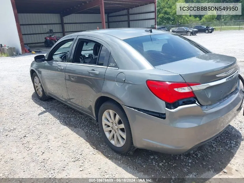 2013 Chrysler 200 Touring VIN: 1C3CCBBB5DN549950 Lot: 39676609