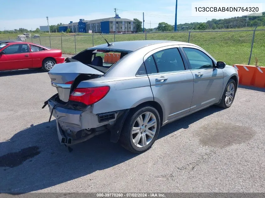 2013 Chrysler 200 Lx VIN: 1C3CCBAB4DN764320 Lot: 39770260