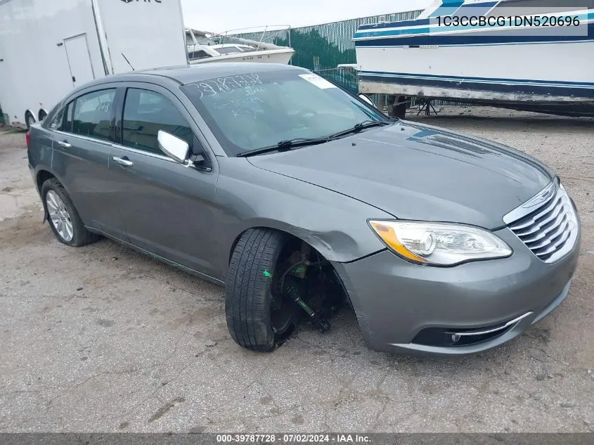 2013 Chrysler 200 Limited VIN: 1C3CCBCG1DN520696 Lot: 39787728