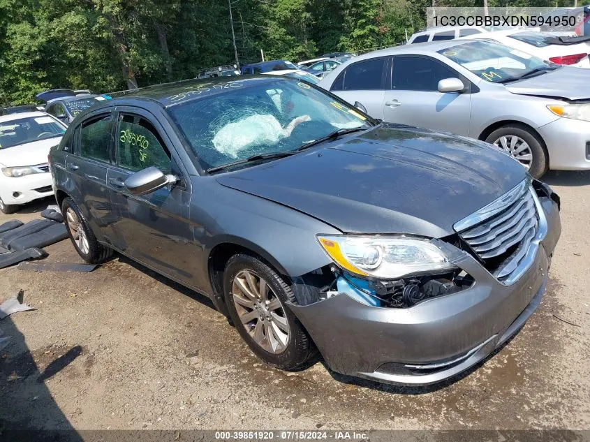 1C3CCBBBXDN594950 2013 Chrysler 200 Touring